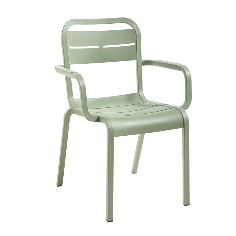 Lot 1 table de jardin Cannes + 6 Fauteuils de jardin