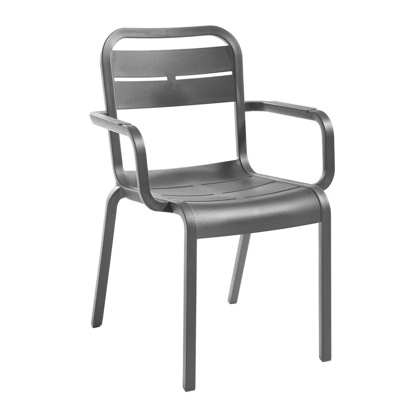 Lot 1 table de jardin Cannes + 6 Fauteuils de jardin