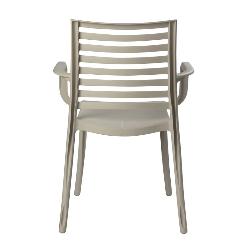 Lot table Eden 133 x 87 cm + 6 fauteuils Sunday