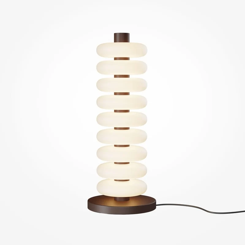 Lampadaire marron moderne