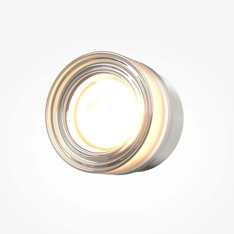 Luminaire mural rond bouton