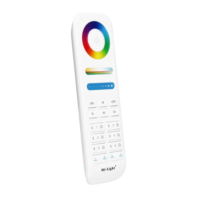 Télécommande RGBWW 6 zones pour gamme connectée MI–LIGHT