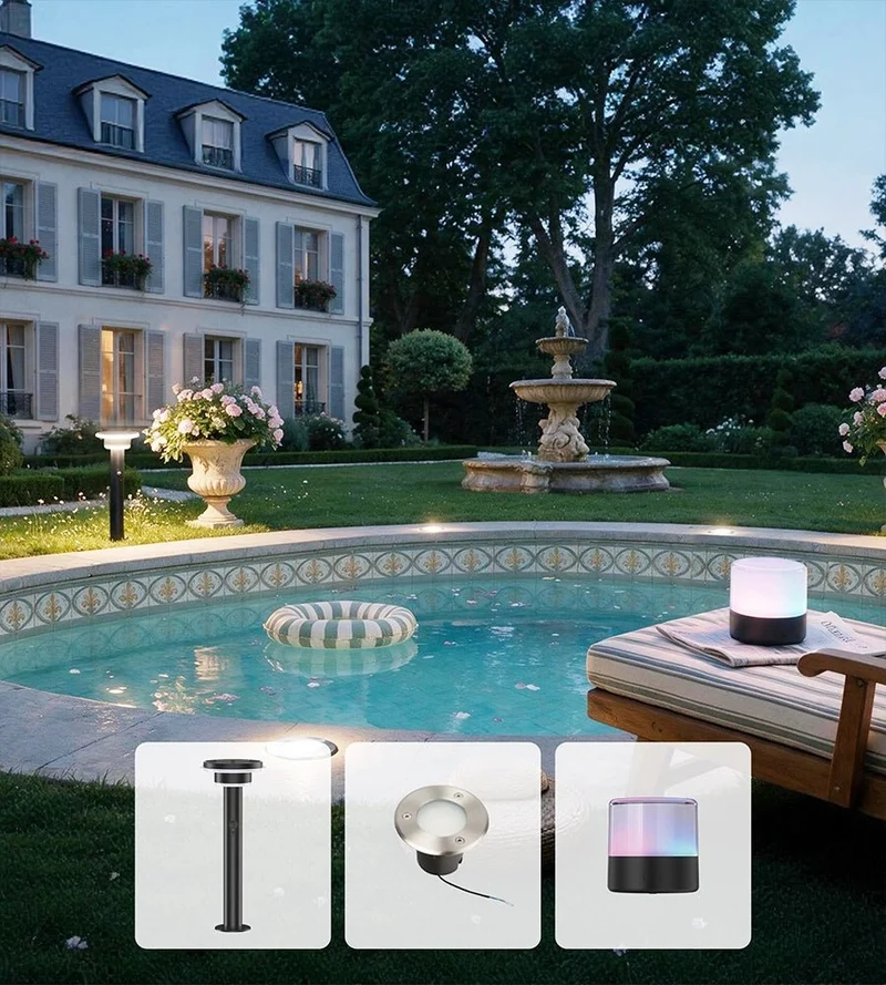 Pack ambiance piscine & allée