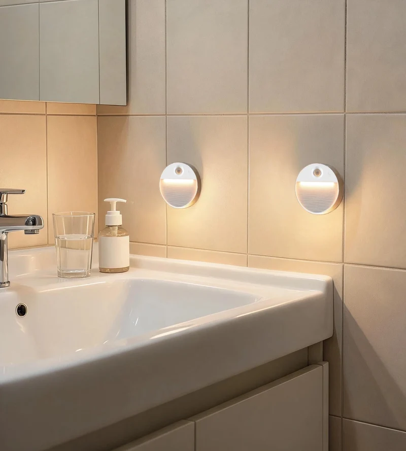 Pack x 2 Veilleuses Intérieures NEO LED à Détection de Mouvement
