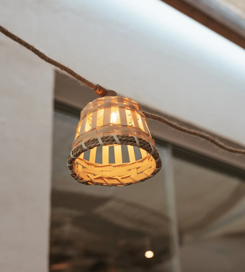 Guirlande lumineuse solaire AURORA - Design nature - 10 lampes