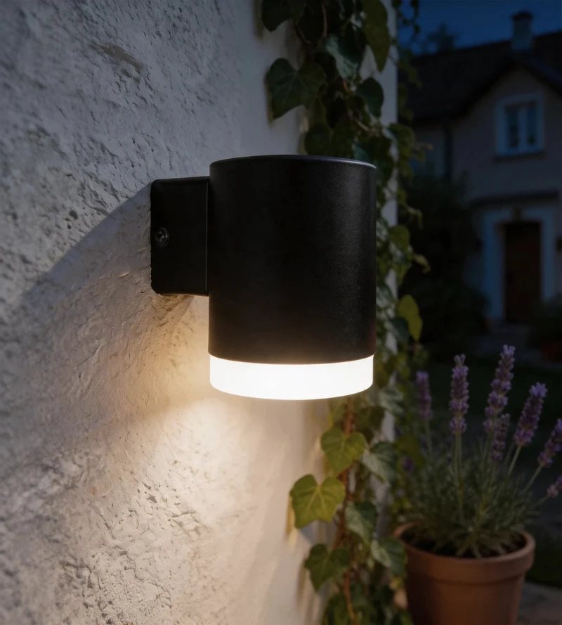 Applique murale extérieure LED OXFORD noire