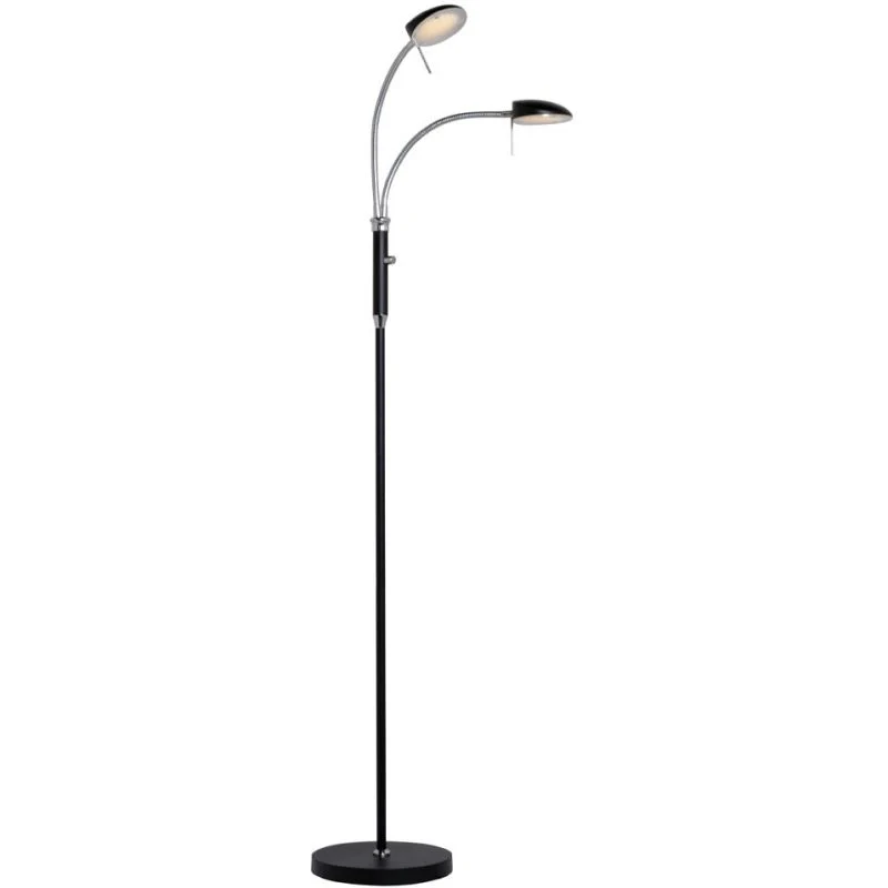 VEGAS GULVLAMPE 2 ARM SORT