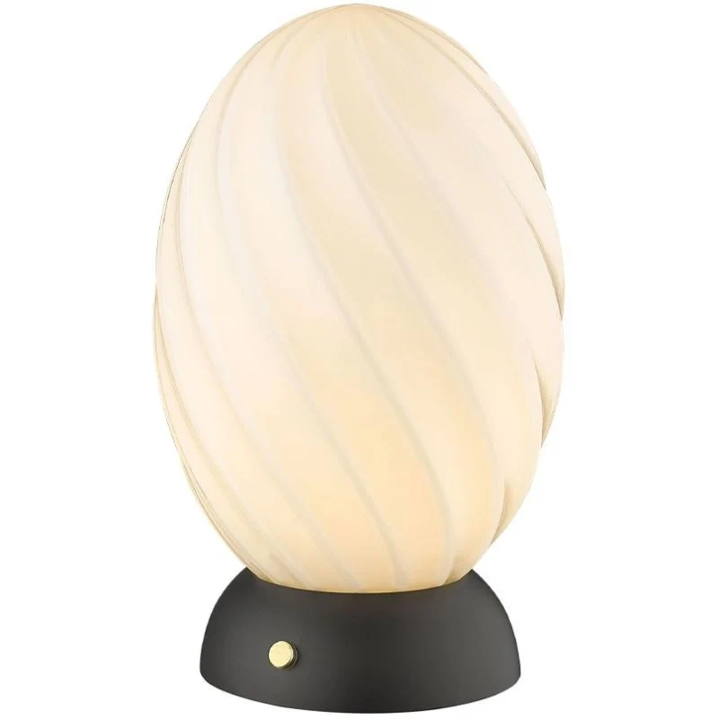 TWIST BORDLAMPE SORT