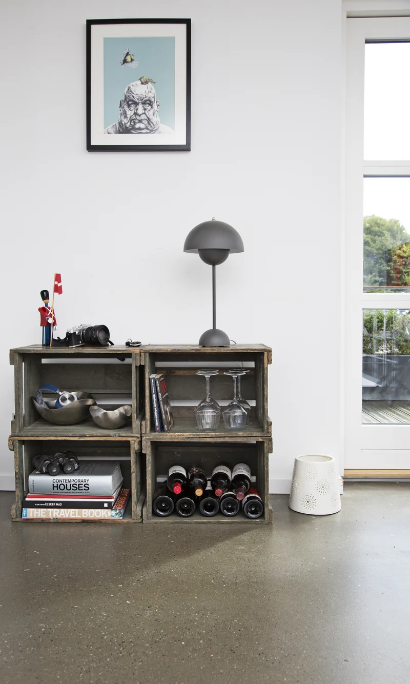 FLOWERPOT - BORDLAMPE VP3 - MAT MØRKEGRÅ