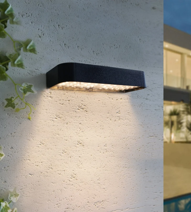 Applique murale solaire extérieure LED SOLEN avec détecteur