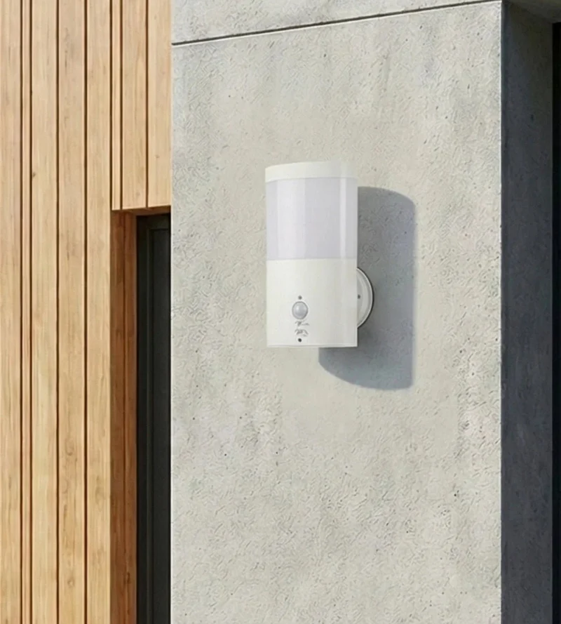 Applique murale extérieure LED DALLAS blanche 1000 lumens