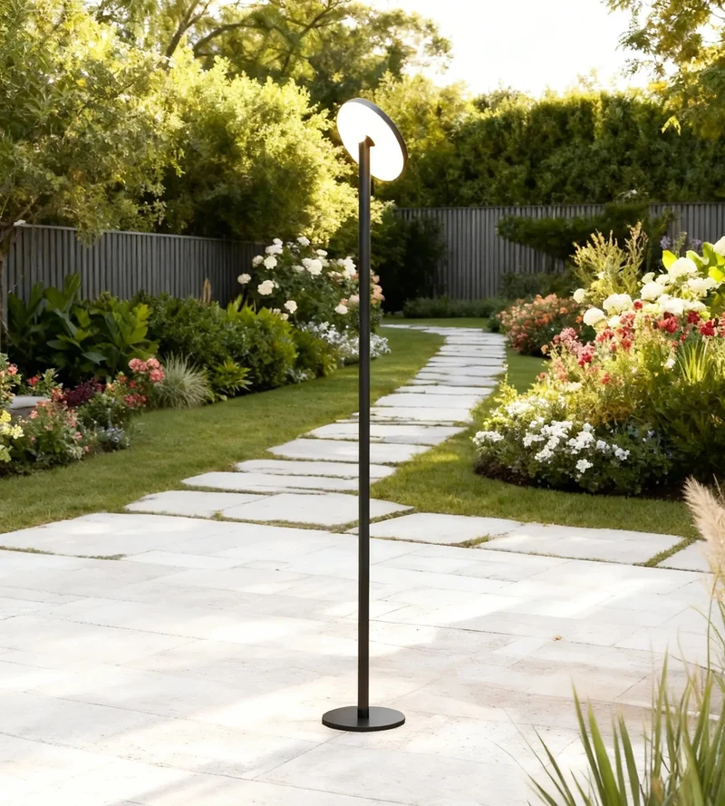Lampe à poser solaire LED JAZZ noire