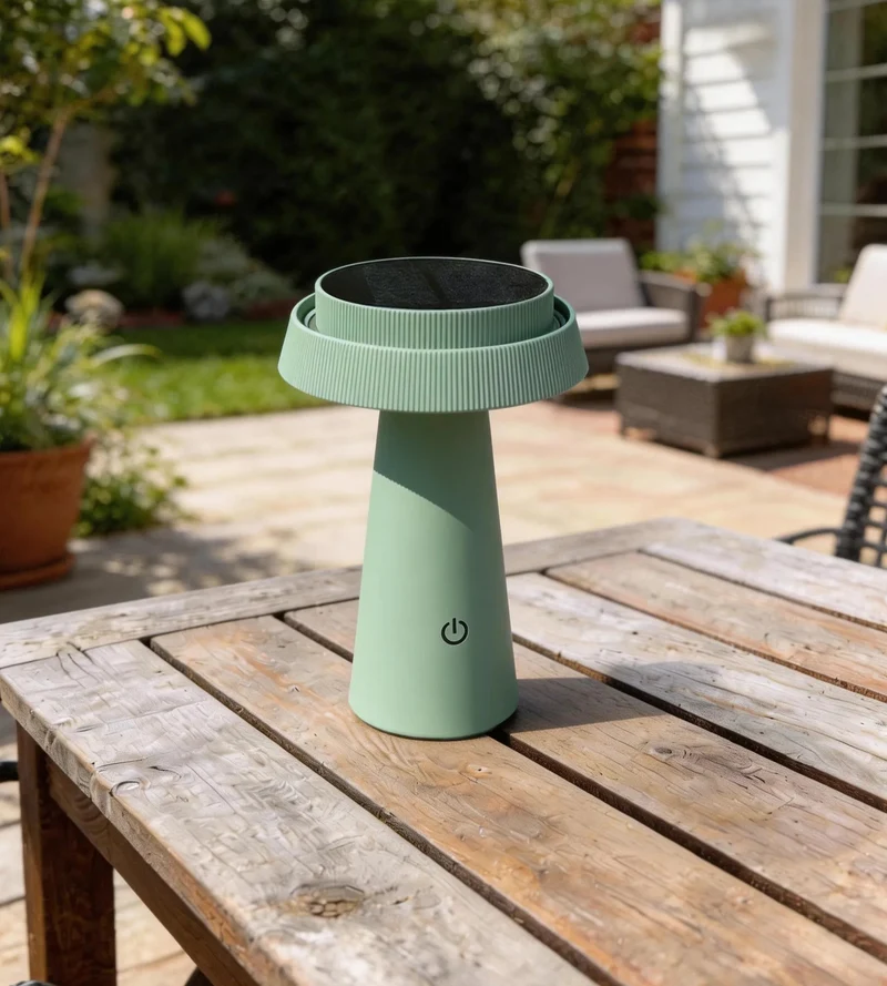 Lampe de table solaire LED ROSA