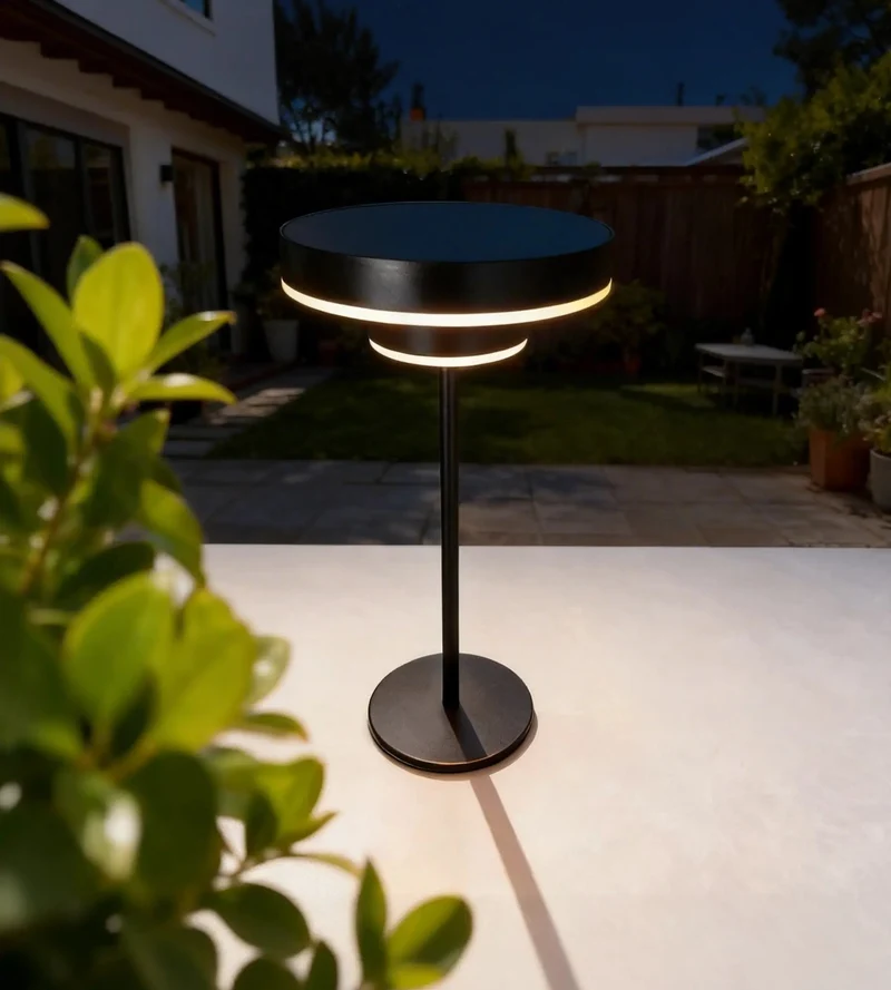 Lampe de table solaire LED GENOVA