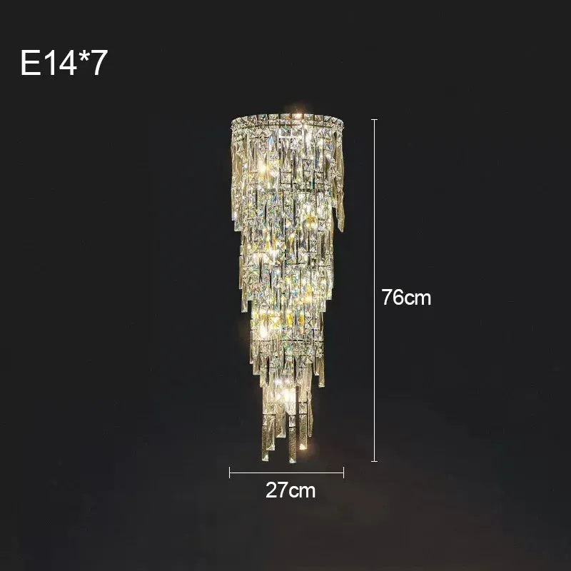 Applique Moderne Luxe En Verre Dimmable