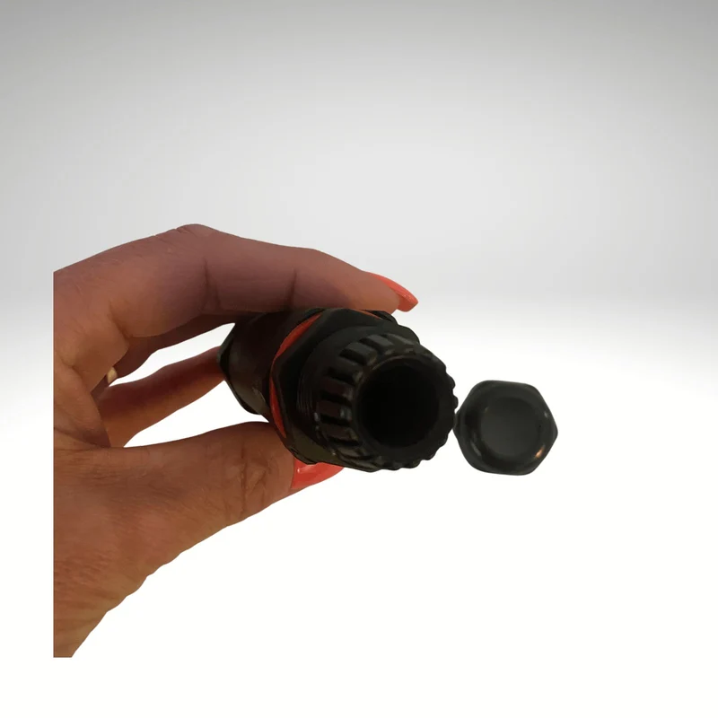 Connecteur Etanche RAC/TUBE-116 - IP68 - 5 fils - Pour câble souple