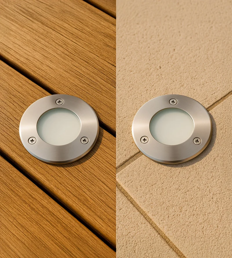 Spot encastrable à ampoule interchangeable GU10 - 230V - Ø 10 cm Rond