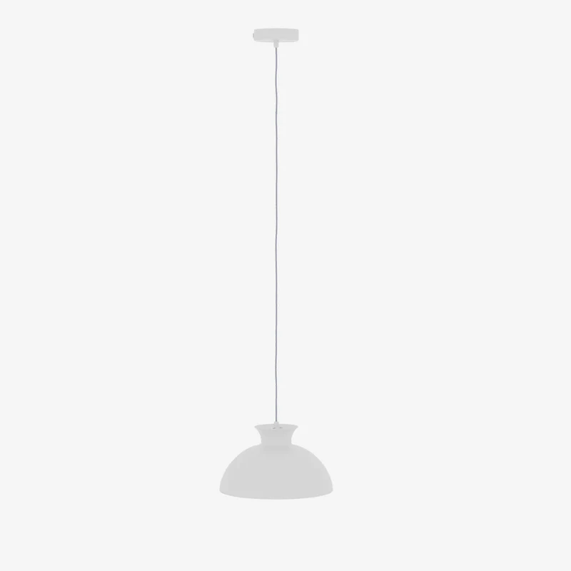 Suspension Turner luminaire m tal blanc design minimaliste