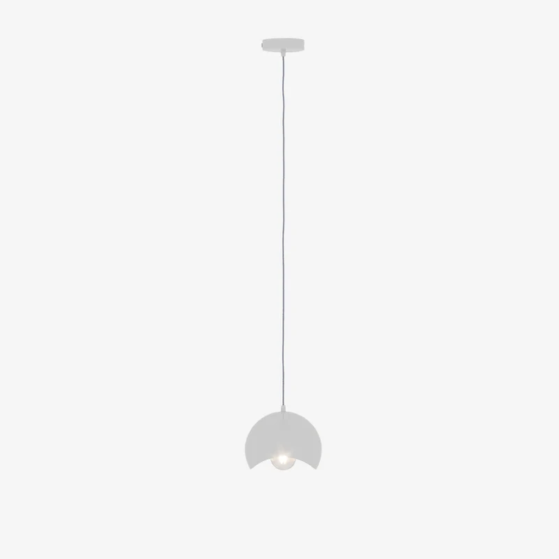Petite Suspension Miro suspension design minimaliste en m tal blanc