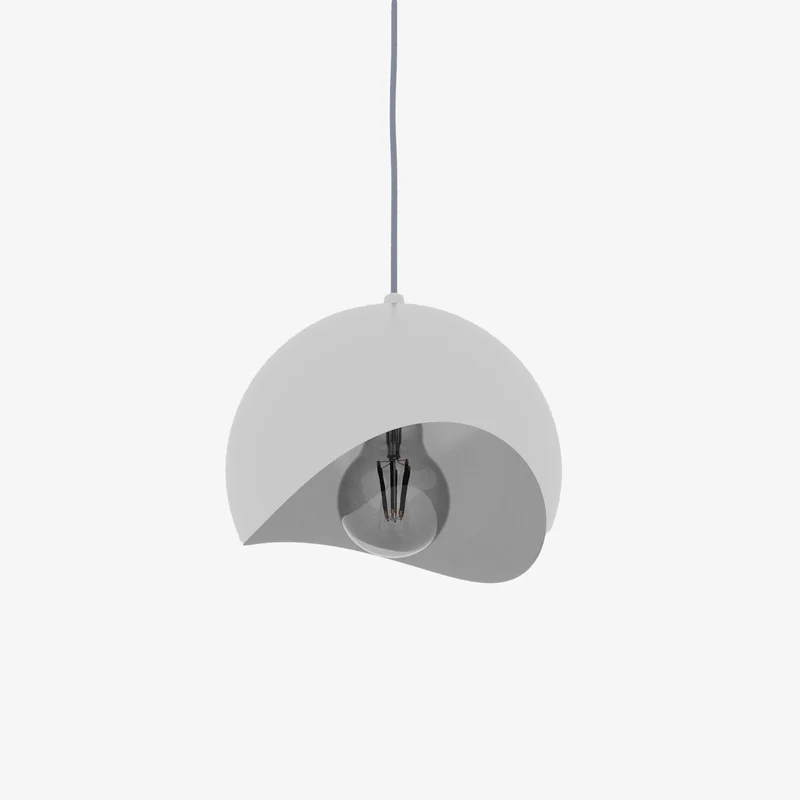 Petite Suspension Miro suspension design minimaliste en m tal blanc