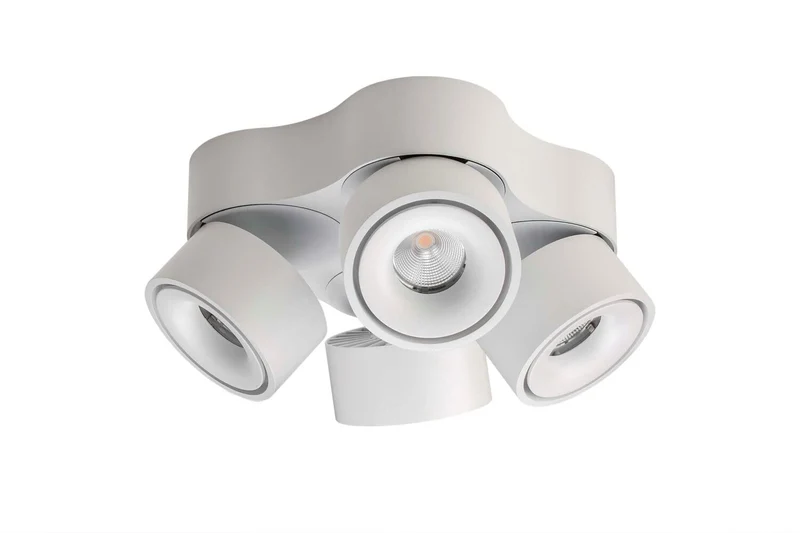 Easy Quattro W4100 LED 2700K W/Hole – Hvid