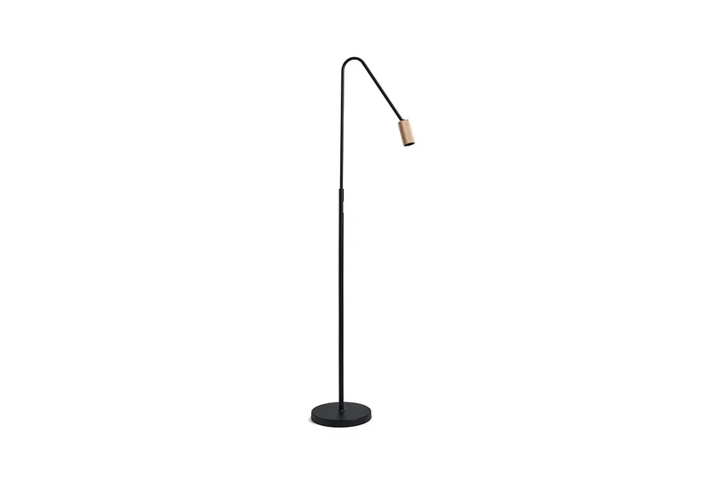 Decor Floor F1 LED – Sort/Brass