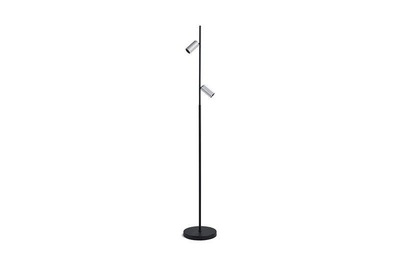 Decor Floor Double F2 LED – Sort/Alu