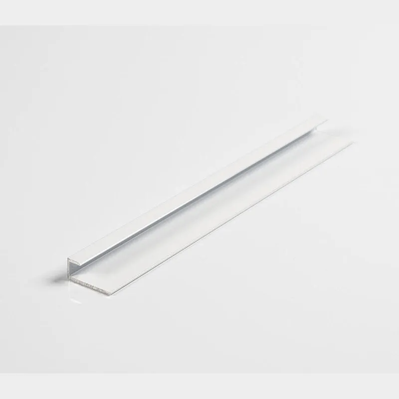 Profil de finition de départ aluminium