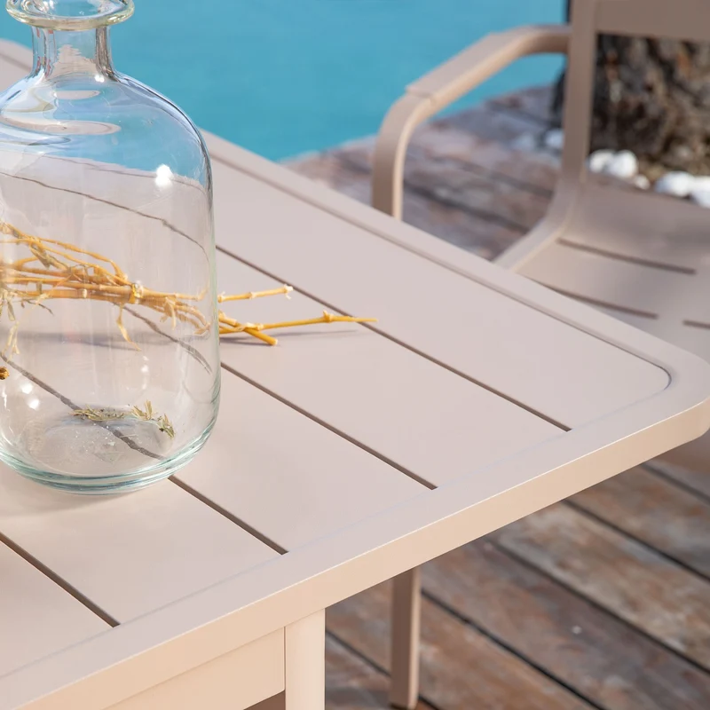 Table de jardin CANNES extensible 173-233 x 100 cm