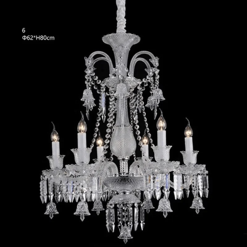 Lustre Luxe Art Déco En Cristal