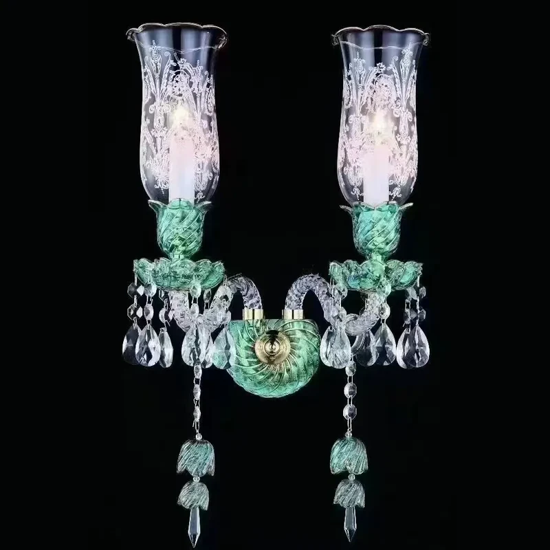 Grand Lustre Luxueux en Cristal pour Chateau