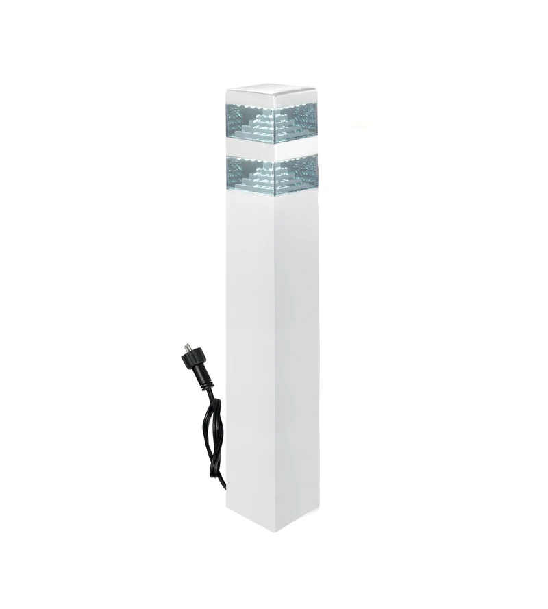 Borne extérieure LED Pyramide 1000 lumens abords de piscine - 12V