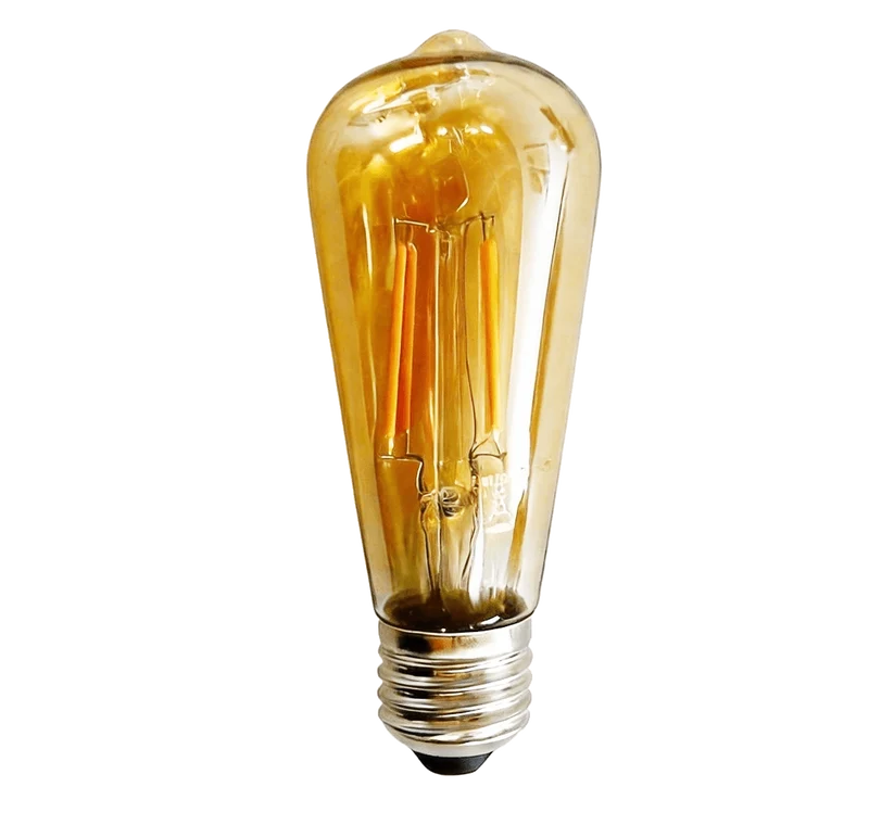 Ampoule led Filament E27 Spécial gamme solaire FAIRY - 3V - 2700K Ambrée - 4W