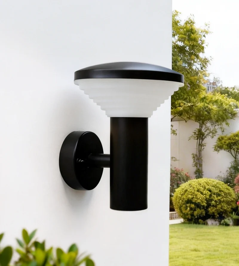 Applique murale extérieure LED OLONA noire