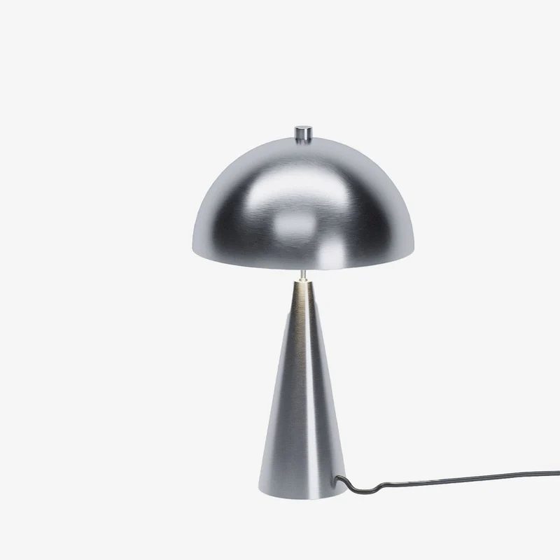 Lampe champignon poser en m tal argent Monet