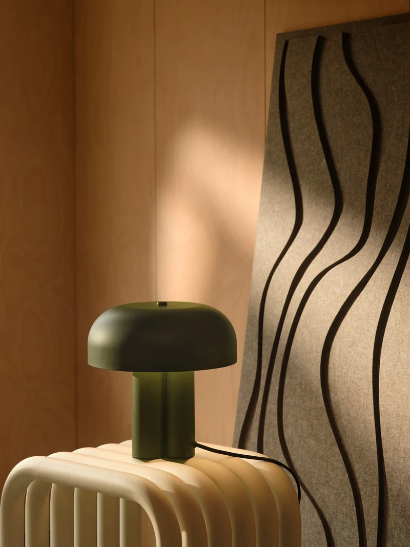 Sandro | Bordlampe | Mørk grøn