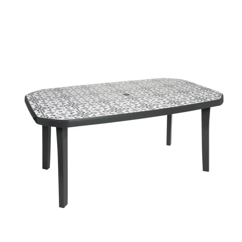Table de jardin résine Paris 165 x 100 cm