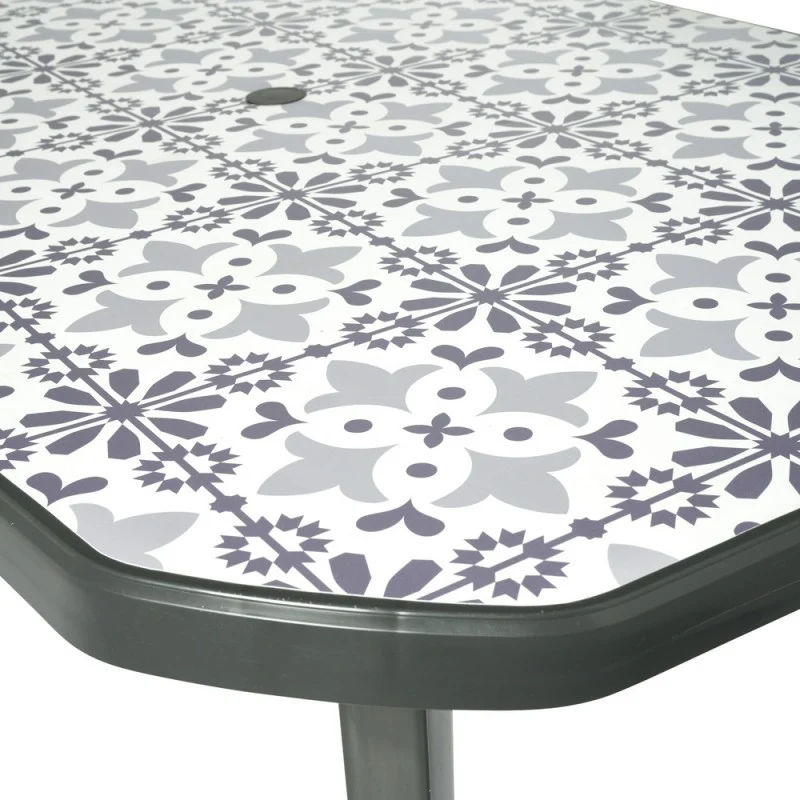 Table de jardin résine Paris 165 x 100 cm