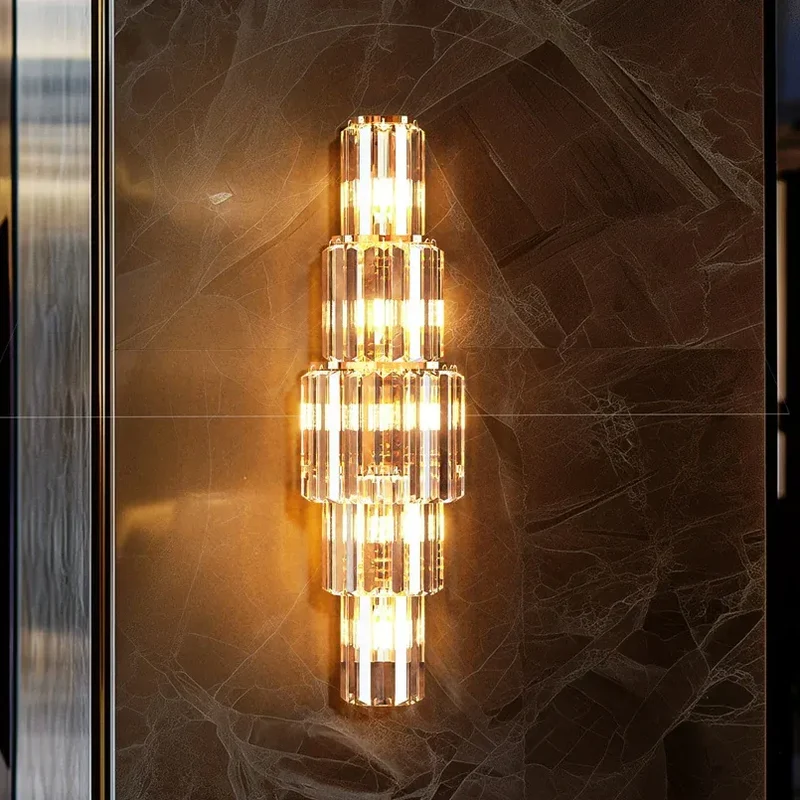 Luminaire Mural en Verre Dimmable Pour Salon