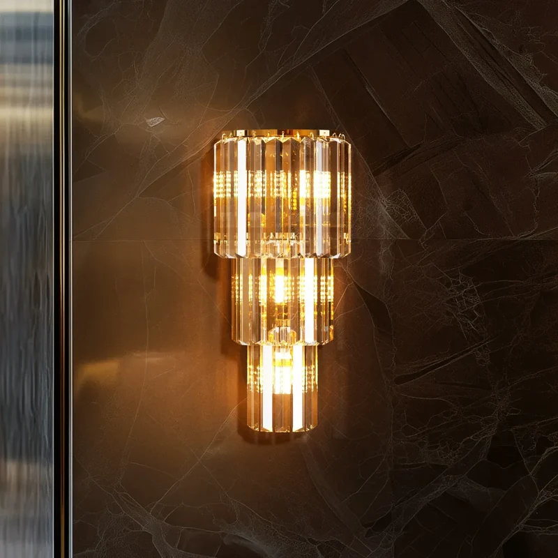 Luminaire Mural en Verre Dimmable Pour Salon