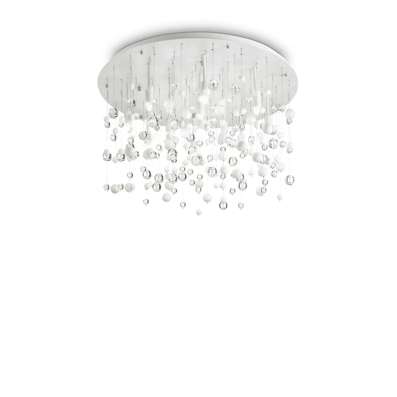 Plafonnier Design avec Gouttes Suspendues