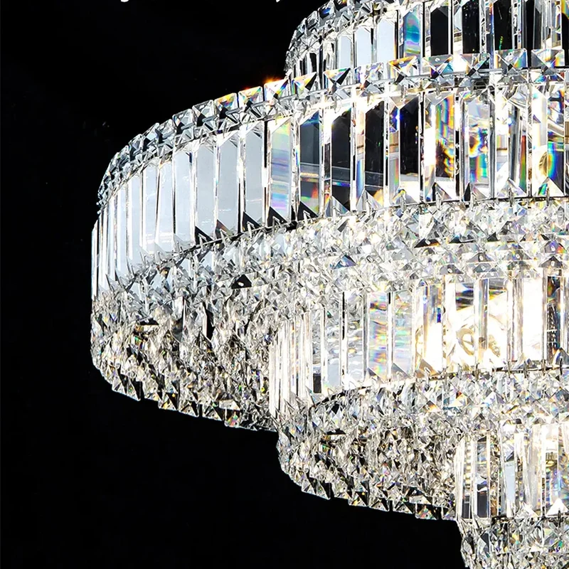 Lustre en Verre pour Salle Luxe
