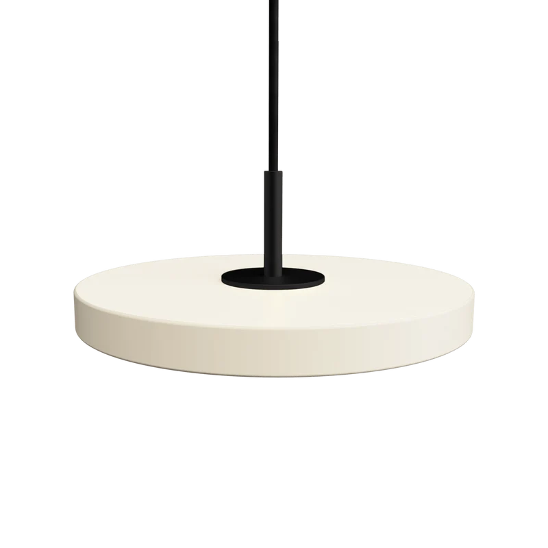 Asteria Micro Pearl White w. Dim - Black Top