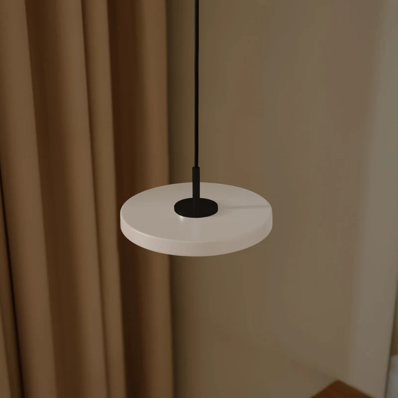 Asteria Micro Pearl White w. Dim - Black Top