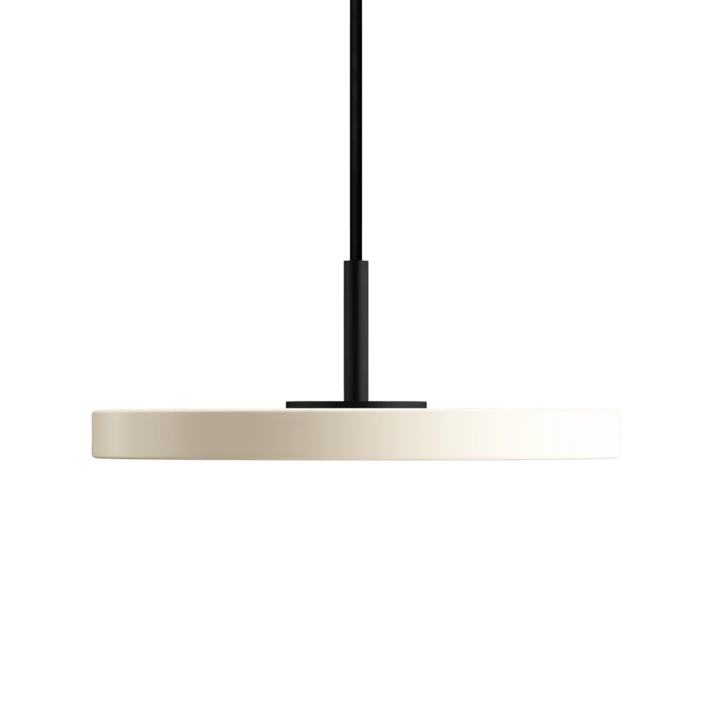 Asteria Micro Pearl White w. Dim - Black Top
