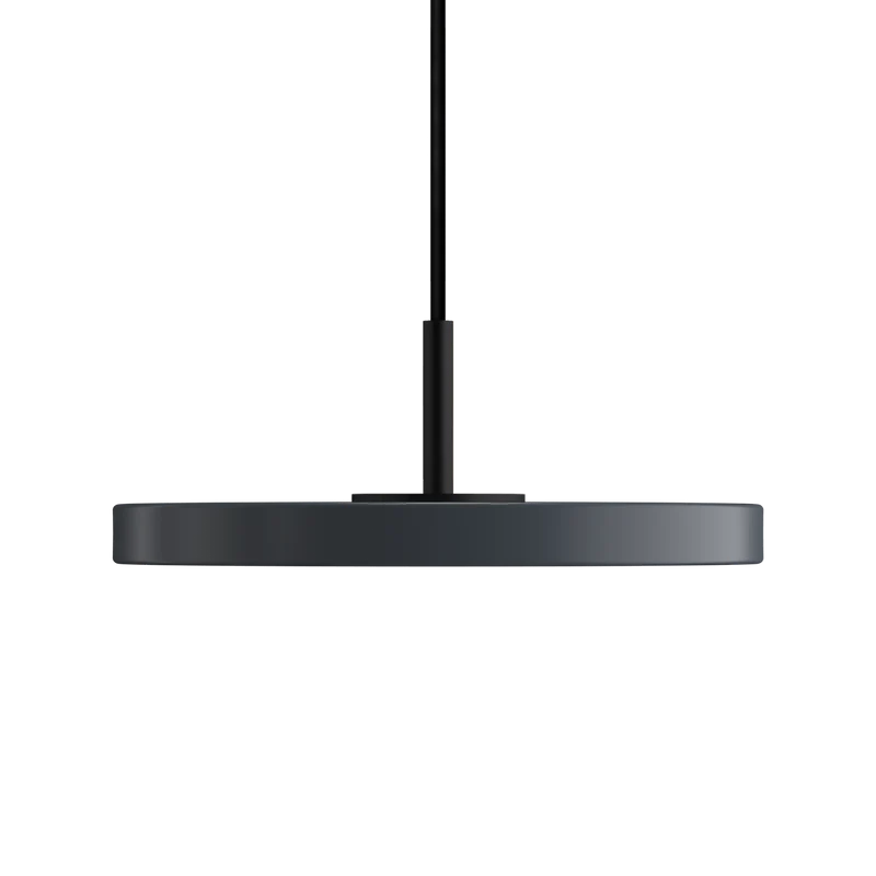 Asteria Micro Anthracite w. Dim - Black Top