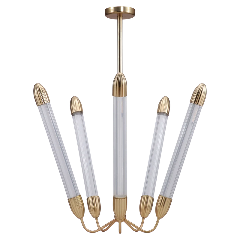 Lemon Squeeze Penta long - plated brass