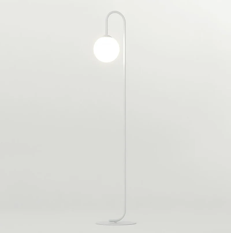 Lampadaire En Verre Salon- Finition mate