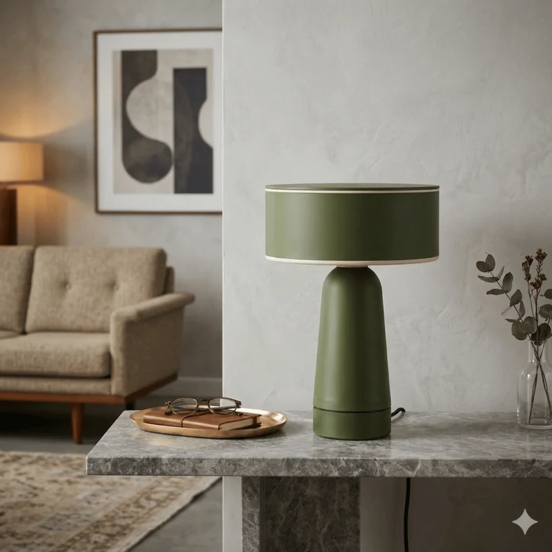 Lampe De Bureau Au Style Retro