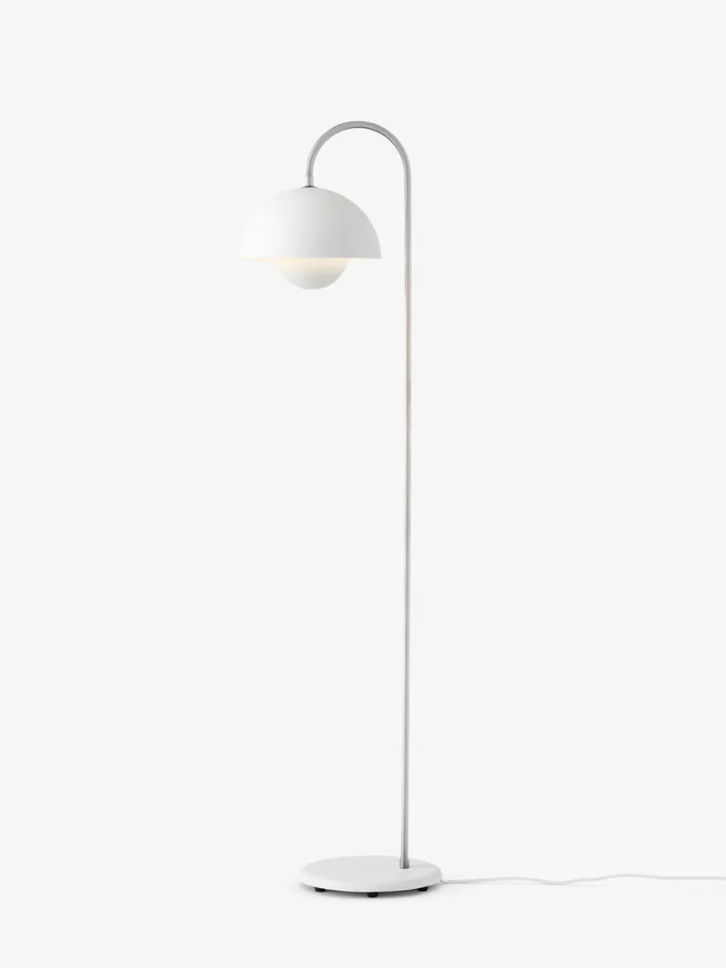FLOWERPOT VP12 MAT HVID GULVLAMPE